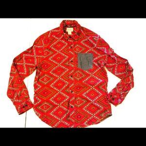 Koto Tribal Button Down Shirt